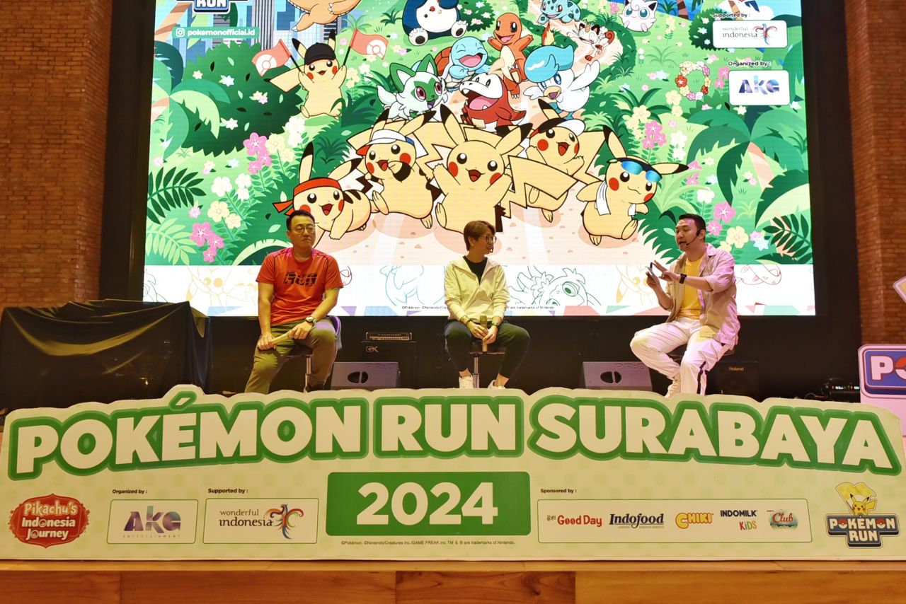 Ajak Masyarakat Berolahraga dan Bersenang-senang, AKG Entertainment Gelar Pokemon Run 2024 di Surabaya