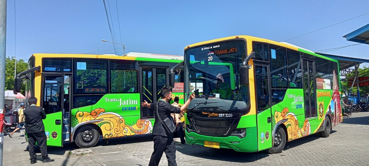 2024, Dishub Kembali Launcing Dua Koridor Bus Trans Jatim