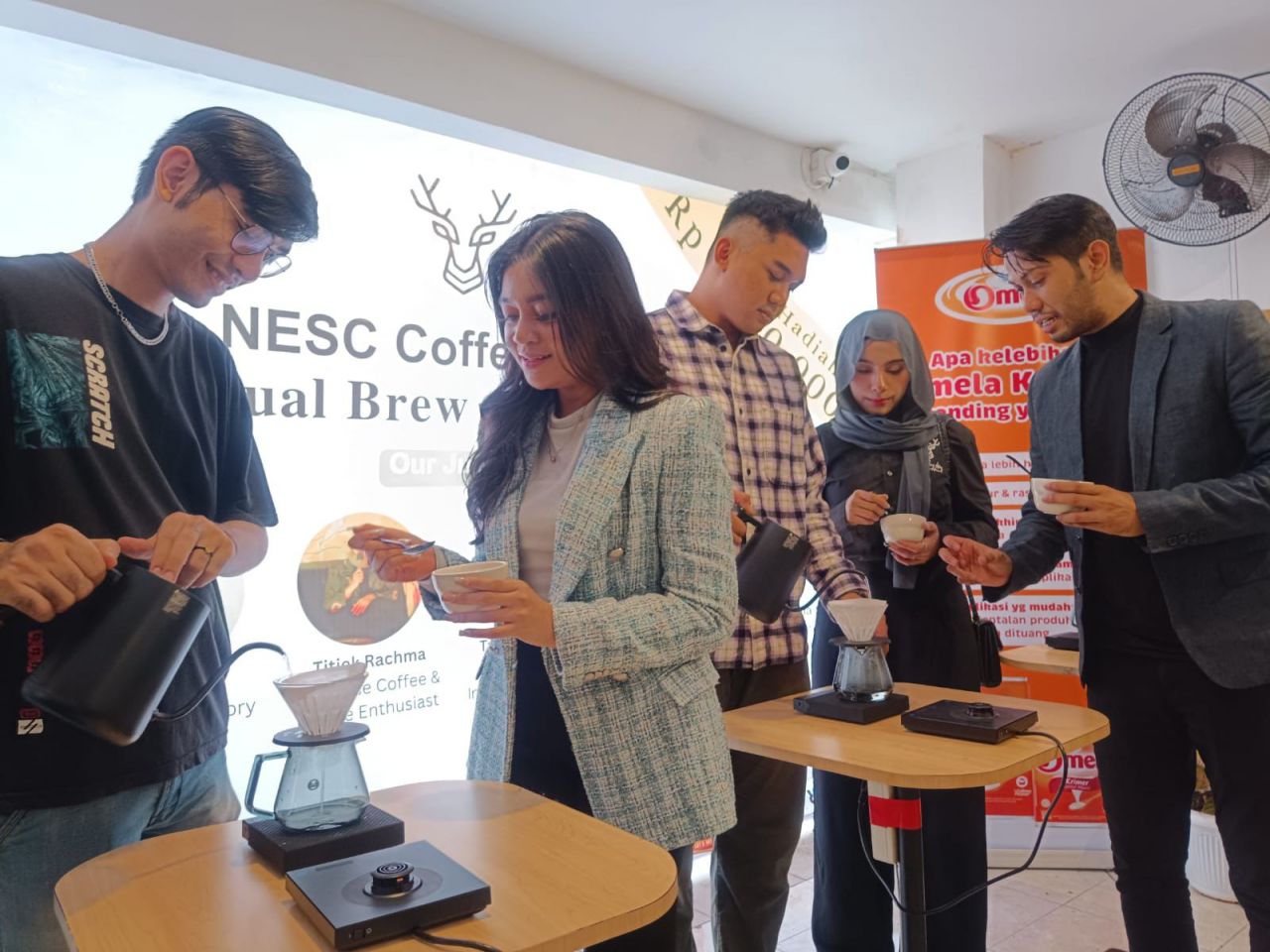 Gelar Kompetisi Meracik Kopi, NESC Tingkatkan Ketrampilan Barista Surabaya