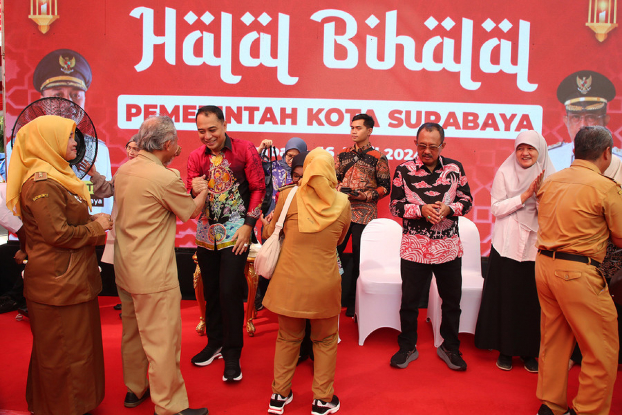 Pemkot Surabaya Gelar Halal Bihalal