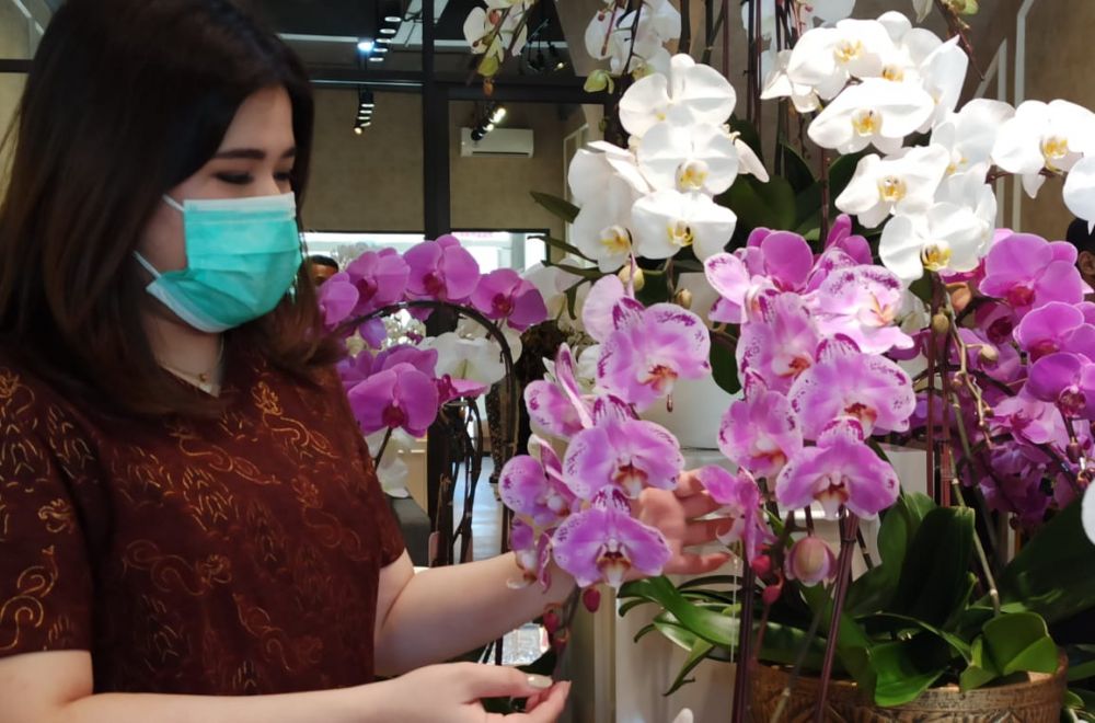 Von Florist Hadirkan Anggrek Cantik Berkelas Premium di Surabaya