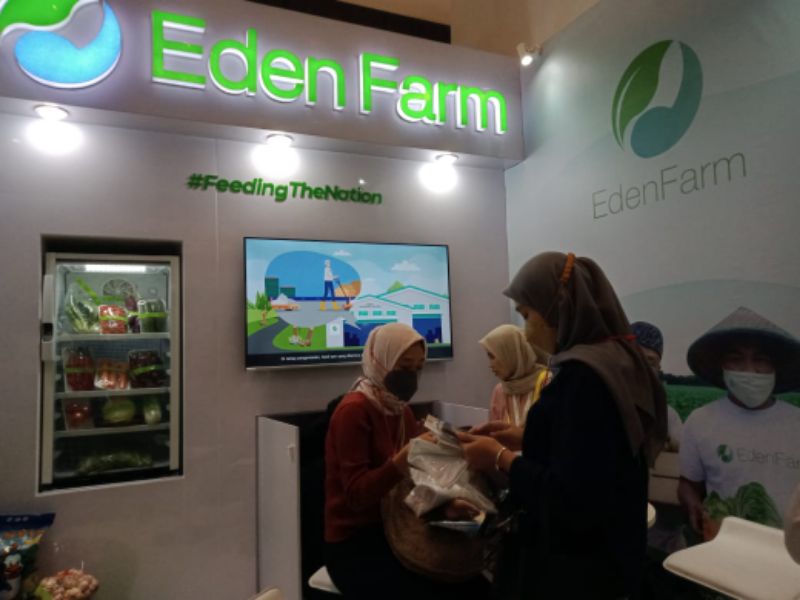 EdenFarm Tawarkan Lebih dari 2.000 Variasi Produk di Indonesia Food Exhibition 2022
